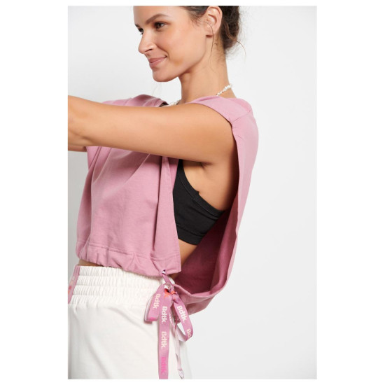 Bodytalk Γυναικεία αμάνικη μπλούζα Crop Top